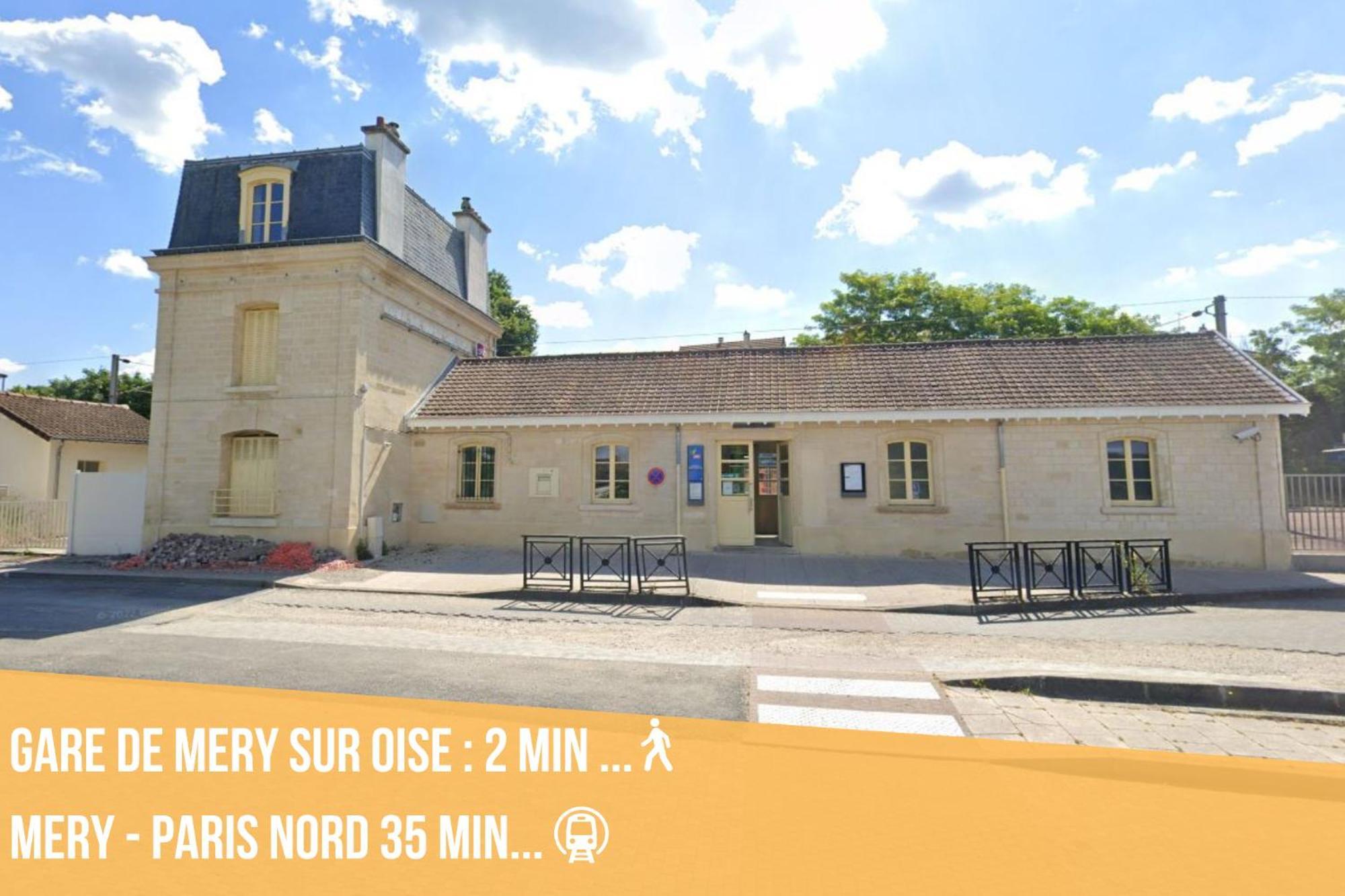 Appt T3, 65 M2 Proche De Paris Apartment Mery-sur-Oise Luaran gambar