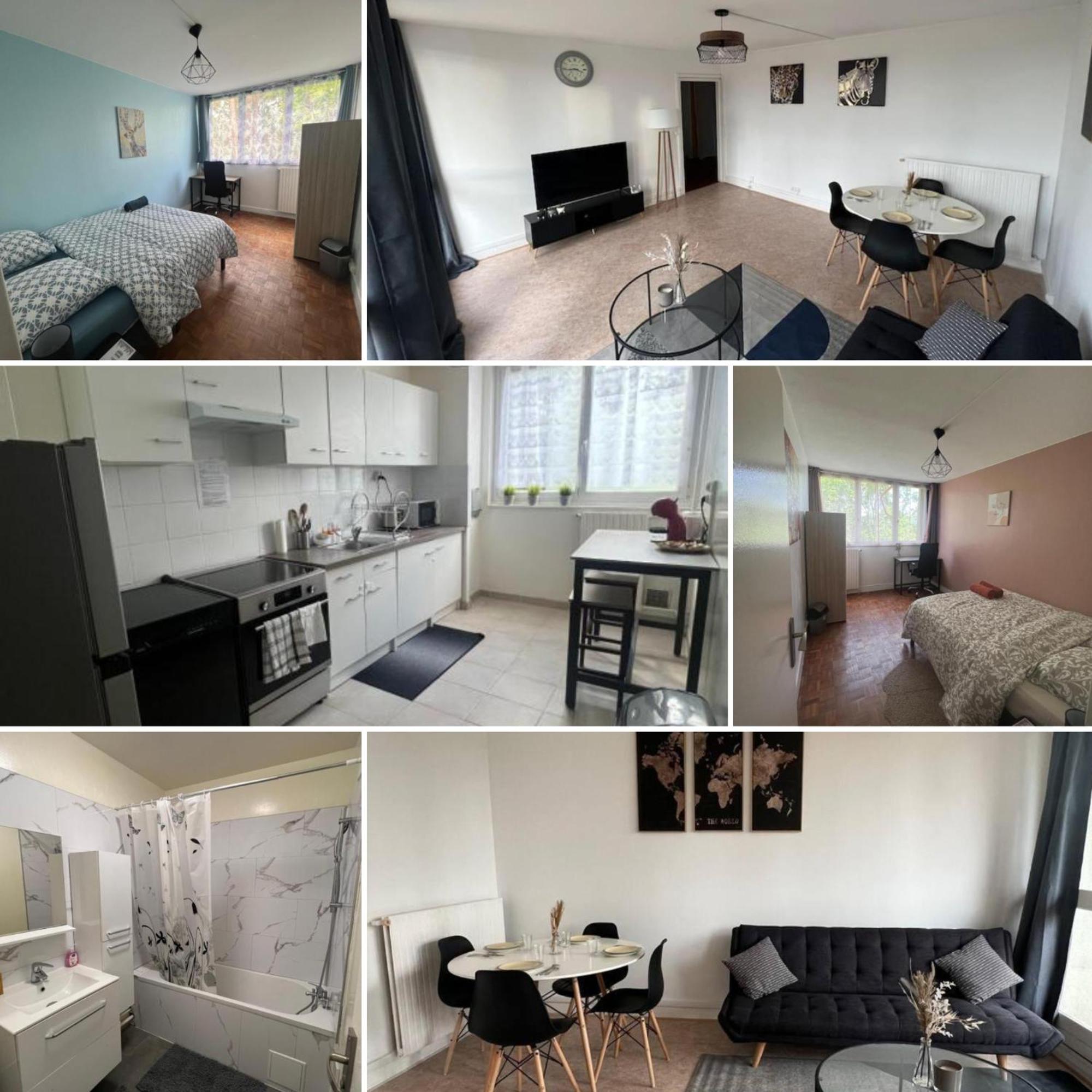 Appt T3, 65 M2 Proche De Paris Apartment Mery-sur-Oise Luaran gambar